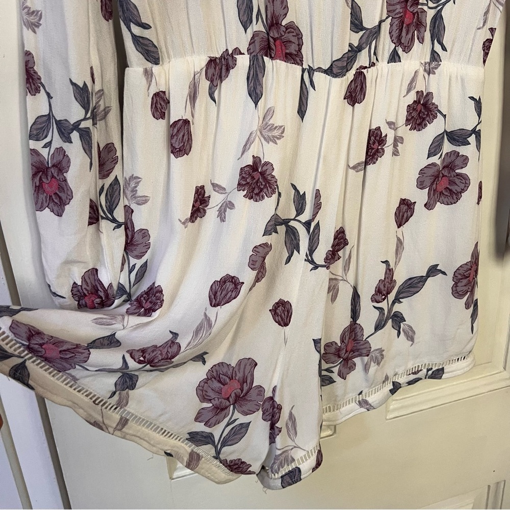 Floral large romper Kendall Kylie R46 - Picture 8 of 9